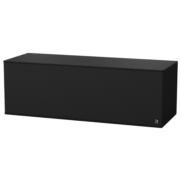 ARCHI210/B - Kompaktowy podwójny 10-calowy subwoofer - czarny