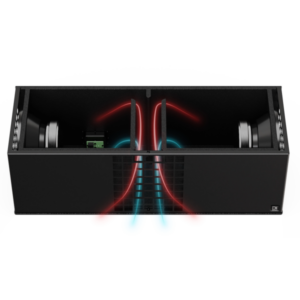 ARCHI210/W - Kompaktowy podwójny 10-calowy subwoofer - biały