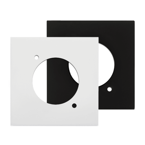 AUDAC CP45DSZ/W Płytka przyłączeniowa 45 x 45 mm na złącze w rozmiarze D