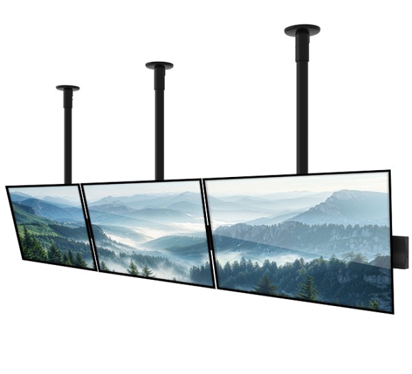 System montażu tablic menu do montażu na suficie B-Tech BT8332/BB dla 65"