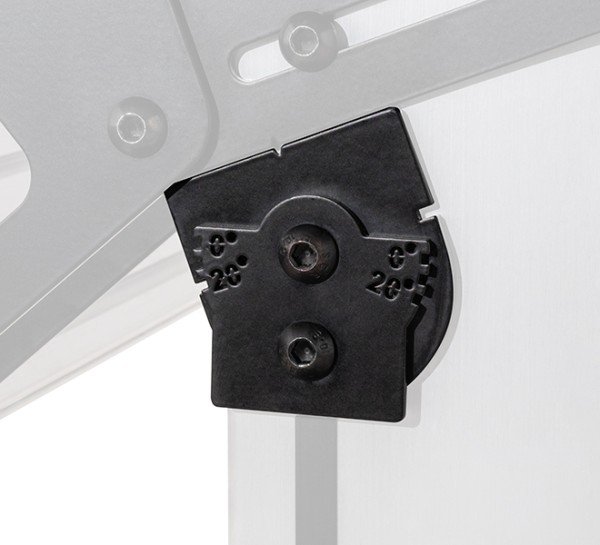 Płytka montażowa łącząca kolumnę z belką w pochyle B-Tech SYSTEM X BT8380-JPT/B