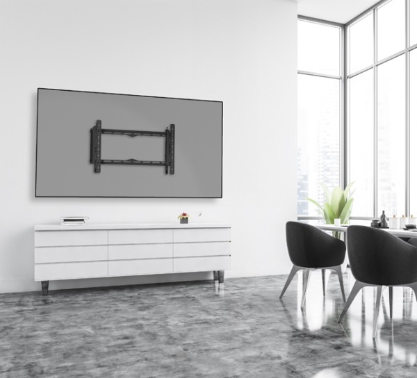 Wysuwany uchwyt ścienny monitora z pochyłem i możliwością obrotu (VESA 656x400) B-Tech BT8443/B