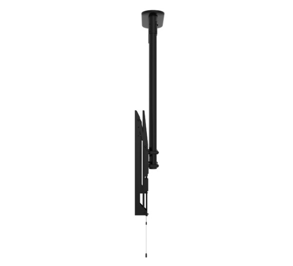 Uchwyt sufitowy do monitora XL z pochyłem i wysięgnikiem 3m B-Tech BT8449-300/BB