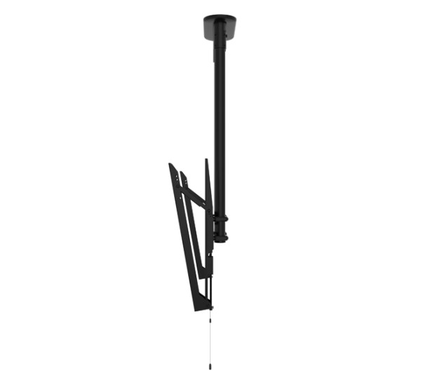 Uchwyt sufitowy do monitora XL z pochyłem i wysięgnikiem 3m B-Tech BT8449-300/BB