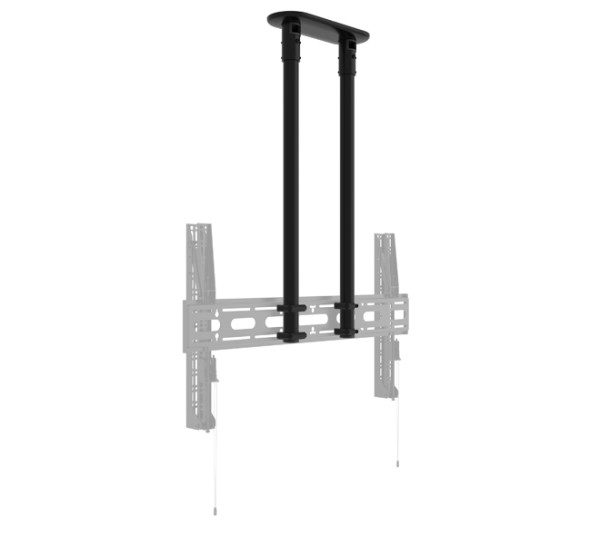 Uchwyt sufitowy do monitora XL z pochyłem i wysięgnikiem 3m B-Tech BT8449-300/BB