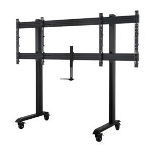 Wózek na dwa monitory do 75" z półką na kamerę B-Tech SYSTEM X BT8517/B