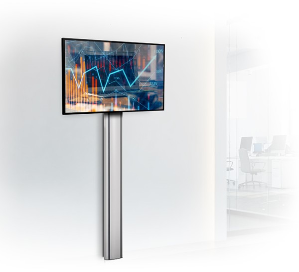 Statyw premium montowany od podłogi do ściany B-Tech BT8701/B