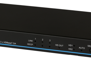 Extender / Splitter SY HDBT-231-100 wieloformatowy 2x4 zestaw