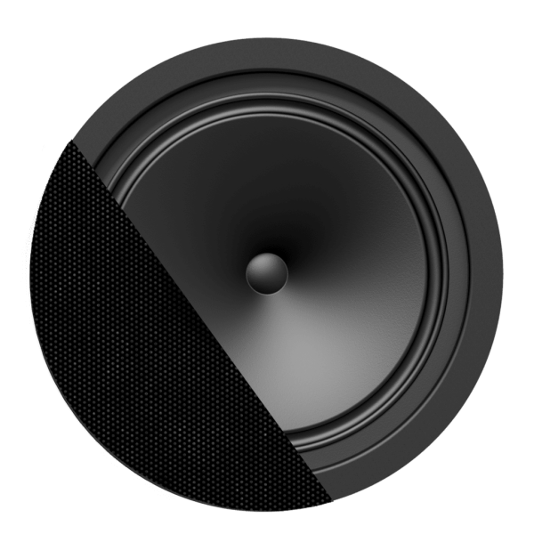 8" biały