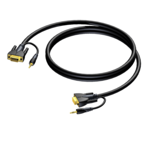 Kabel SVGA + audio PROCAB CLV115/15 (15m)