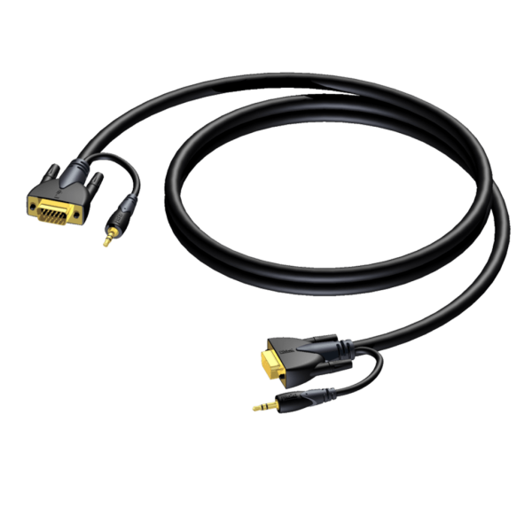 Kabel SVGA + audio PROCAB CLV115/25 (25m)