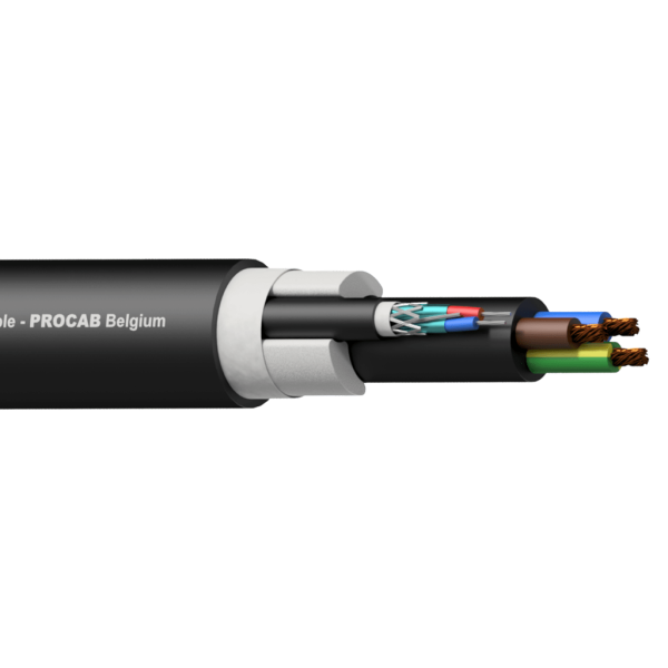 Kabel sygnałowy i zasilający PROCAB PAC251/1 (100m)