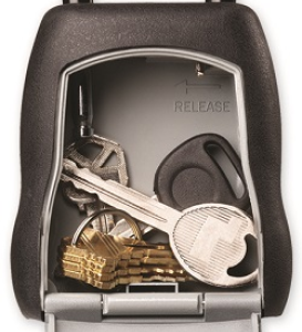 Kasetka na klucze z zamkiem szyfrowym i szeklą Master Lock 5400EURD