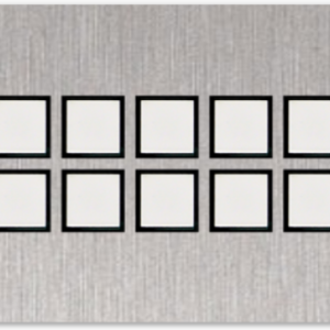 Klawiatura sterująca SY KC10E-A-UK (10 klawiszy + PoE) Aluminiowa UK