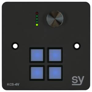 Klawiatura sterująca SY KCS4V-B-UK (4 klawisze + pokrętło) Czarna UK