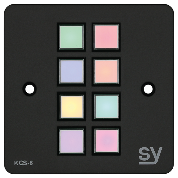 Klawiatura sterująca SY KCS8-B-UK (8 klawiszy) Czarna UK