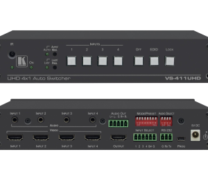 Kramer VS-411UHD Auto Switcher with Audio