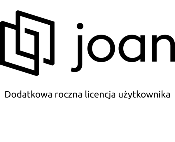 Joan dodatkowa roczna licencja użytkownika