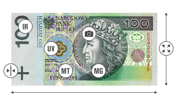 Liczarka wartości banknotów i sorter Safescan 2995-SX
