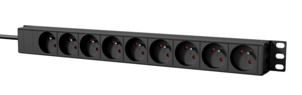 Listwa zasilająca 19" CAYMON PSR119FS/B