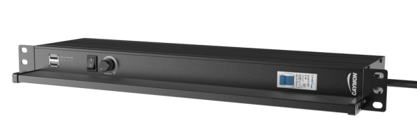 Listwa zasilająca 19" CAYMON PSR429G/B