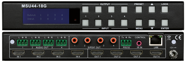 Matryca SY MSU44-18G 4x4 HDMI