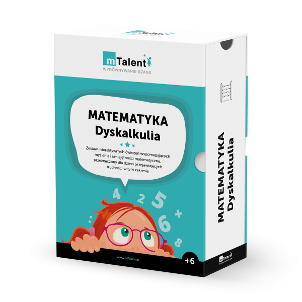 Oprogramowanie mTalent Matekatyka. Dyskalkulia