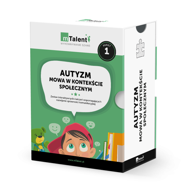 Oprogramowanie mTalent Autyzm. Mowa w kontekście społecznym cz.1