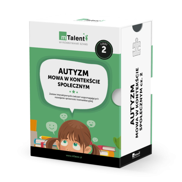Oprogramowanie mTalent Autyzm. Mowa w kontekście społecznym cz.2