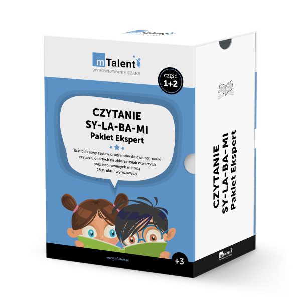 Oprogramowanie mTalent Czytanie SY-LA-BA-MI Pakiet Ekspert