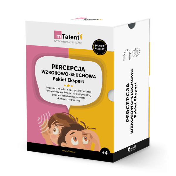 Oprogramowanie mTalent Percepcja wzrokowo-słuchowa Pakiet Ekspert
