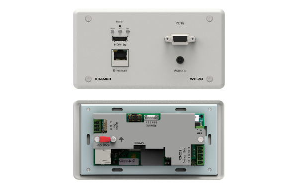 Nadajnik ścienny Kramer WP-20/EU(W)-86 HDMI