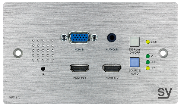 Nadajnik ścienny SY MFT-31V-W 2x HDMI
