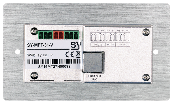 1x VGA i Audio (Szczotkowane aluminium) UK zestaw
