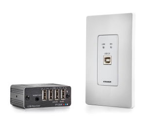 Nadajnik ścienny USB Kramer WP-2UT/R-KIT Zestaw