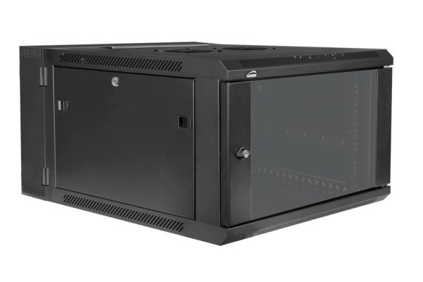 Naścienna szafa rack 19” CAYMON HPR506/B