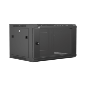 Naścienna szafa rack 19” CAYMON WPR406R/B