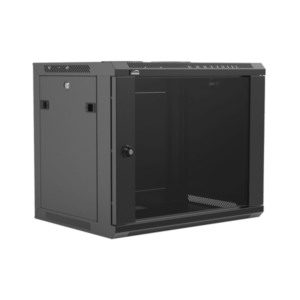 Naścienna szafa rack 19” CAYMON WPR409R/B