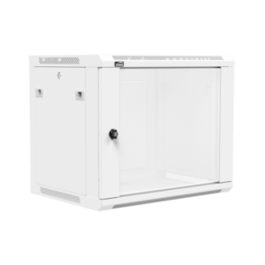 Naścienna szafa rack 19” CAYMON WPR409R/W