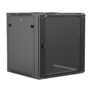 Naścienna szafa rack 19” CAYMON WPR612R/B