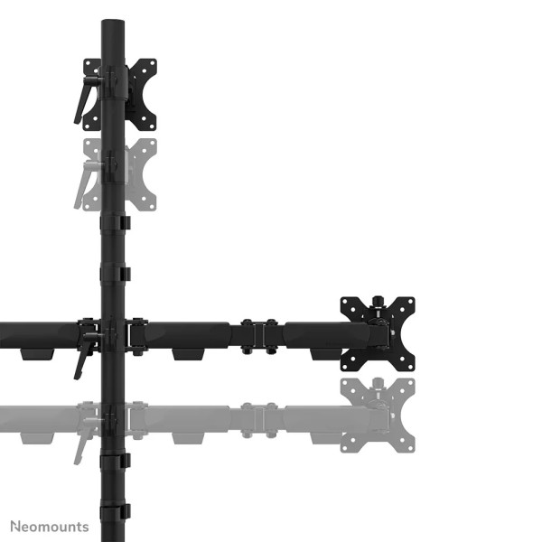Potrójne ramię do monitora Neomounts DS60-600BL2-1 10–32''
