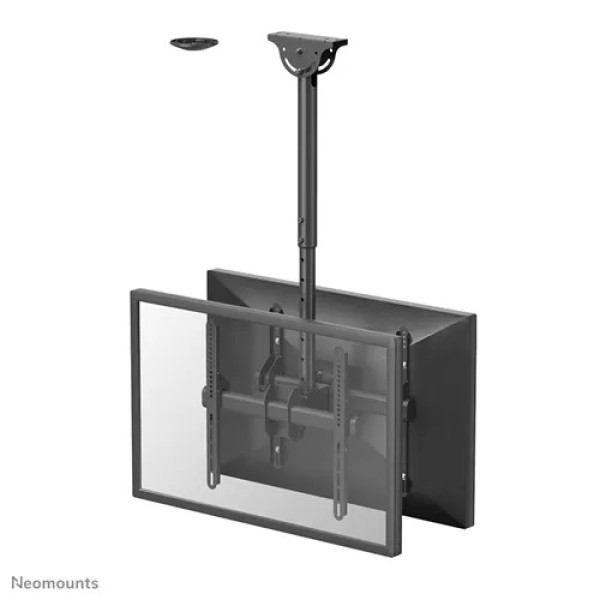 Podwójny uchwyt sufitowy do monitora lub TV Neomounts NM-C440DBLACK 32–60''