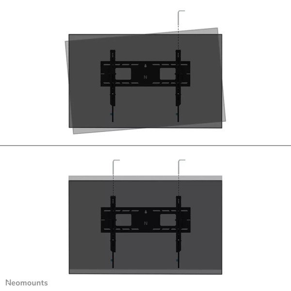 Wzmocniony uchwyt ścienny do TV Neomounts WL35-750BL16 42–86''