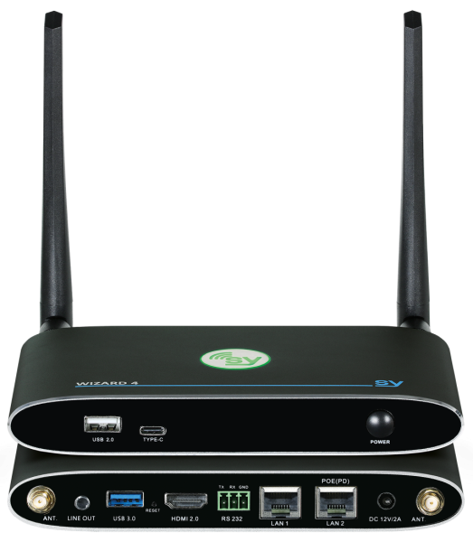 Zestaw do bezprzewodowej prezentacji SY Wizard 4 + Dongle HDMI Wand-H