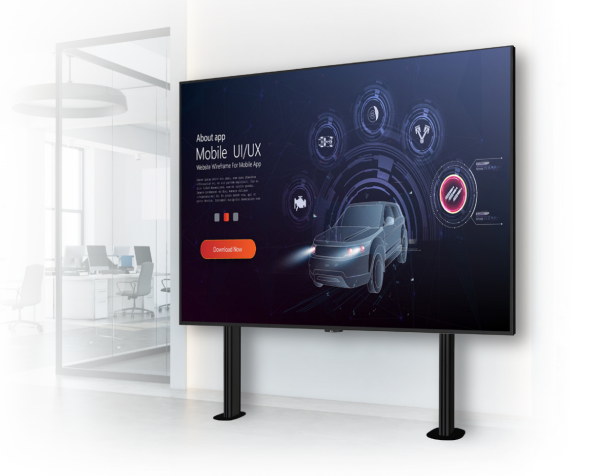 Statyw podłogowy typu bolt-down do LG 136" B-Tech SYSTEM X - BT83LAEC015-B/BB