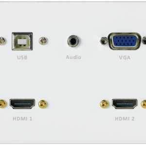 Panel ścienny SY WP-2HVU-BW 2x HDMI