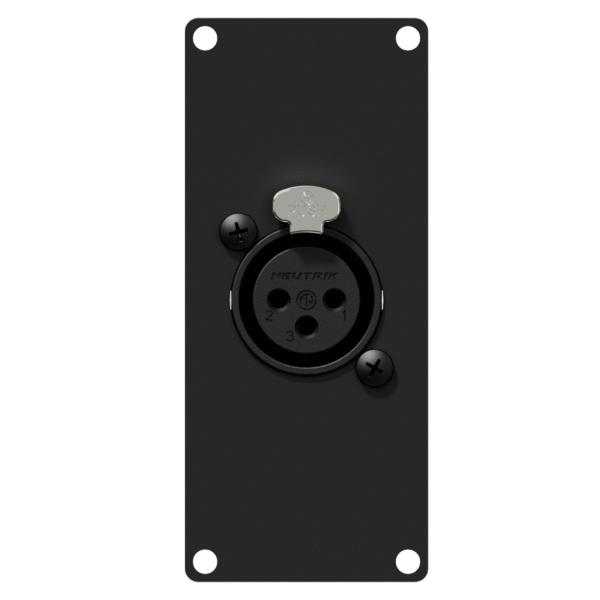 Panel XLR (F) CAYMON CASY121/B