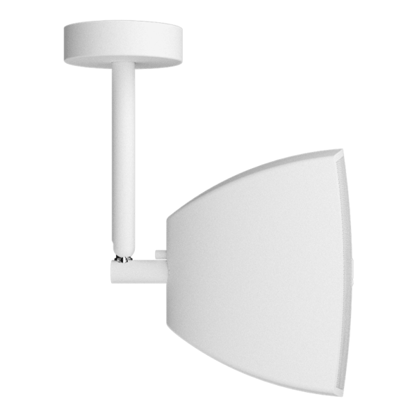 2" biały