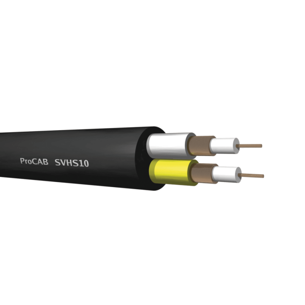 Procab SVHS10/1 SVHS cable -flex 0.14 mm? - AWG 26 100 meter