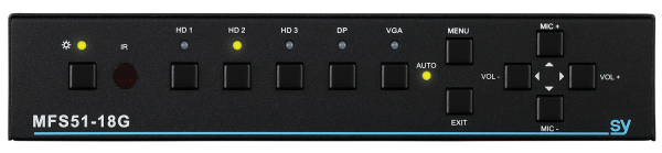 Switch prezentacyjny SY MFS51-18G wieloformatowy 5x2